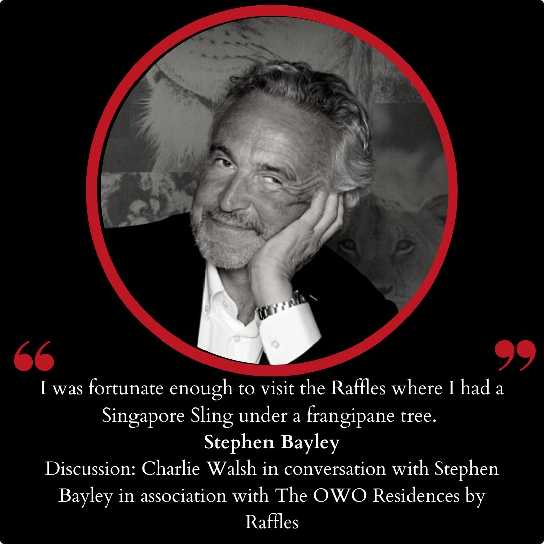 SpearsMagazine's tweet photo. At Spear's 500 Live in association with The OWO Residences by Raffles, Stephen Bayley sits down with Charlie Walsh to talk about the refurbishment of The OWO and the future of the London prime property market.

#Spears500Live #TheOWOResidencesbyRaffles https://t.co/nea6dMq4Qm