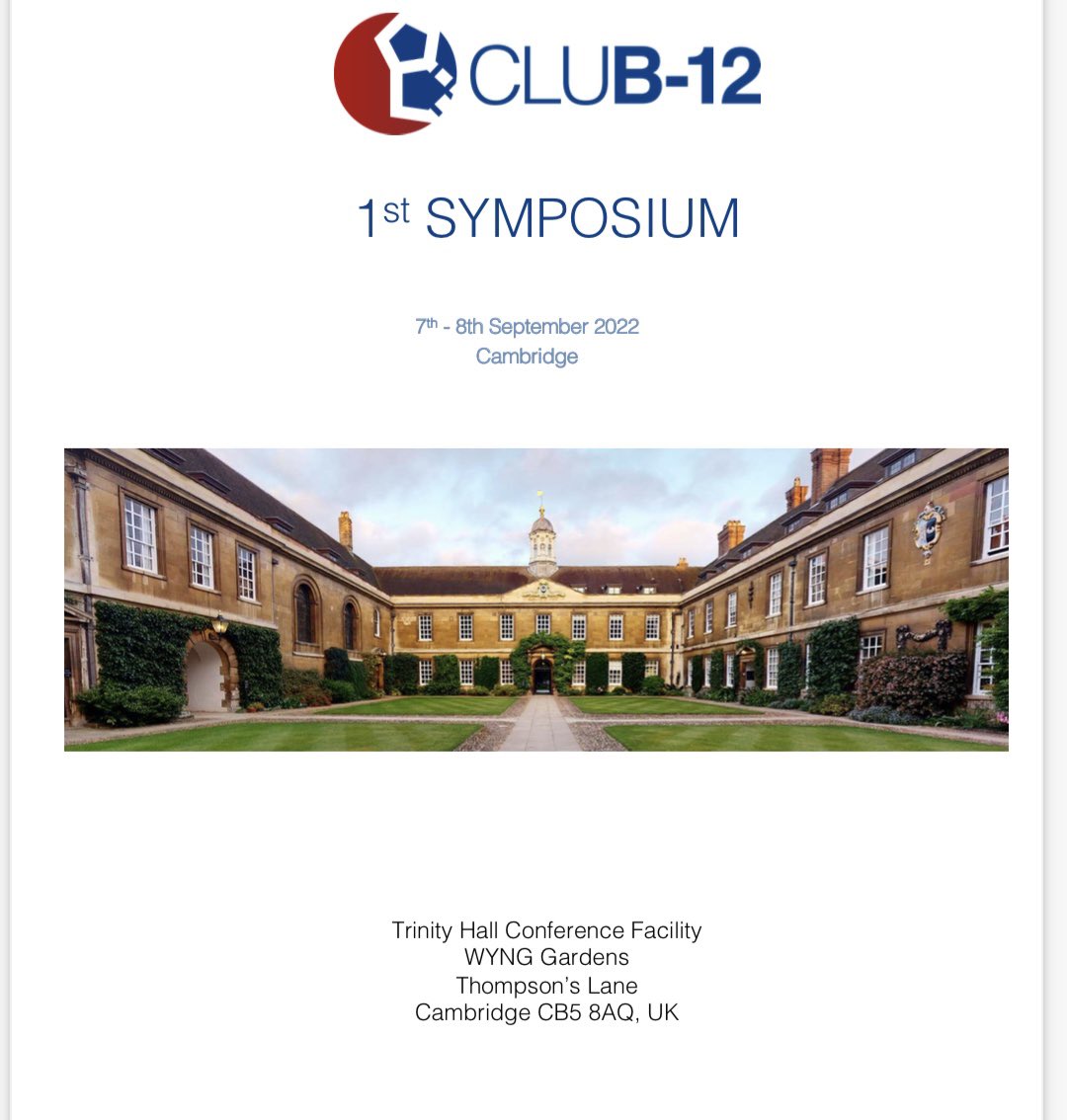 Fantastic start to the inaugural #club-12 symposium listening to the patients sharing their journey and impact of vitamin B12 deficiency on their lives #perniciousanaemia