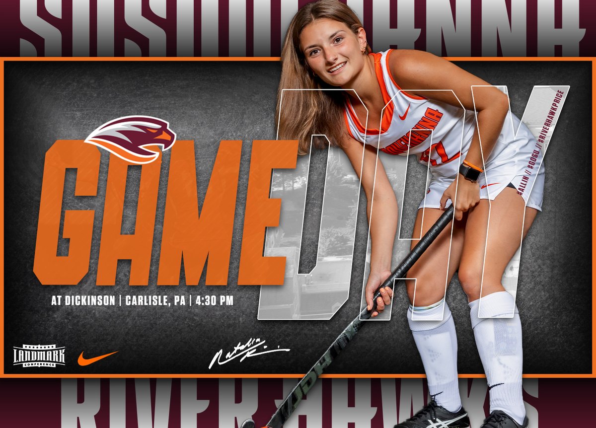 GOSusqU's tweet photo. FH | On the road!
#SUFH takes its first road trip of th 2022 season, heading to Dickinson College for a 4:30 contest with the Red Devils!
Live coverage available at https://t.co/O2dwdBh3cU!
#AllIn // #GoSU // #RiverHawkPride https://t.co/kfG3AfBfqD