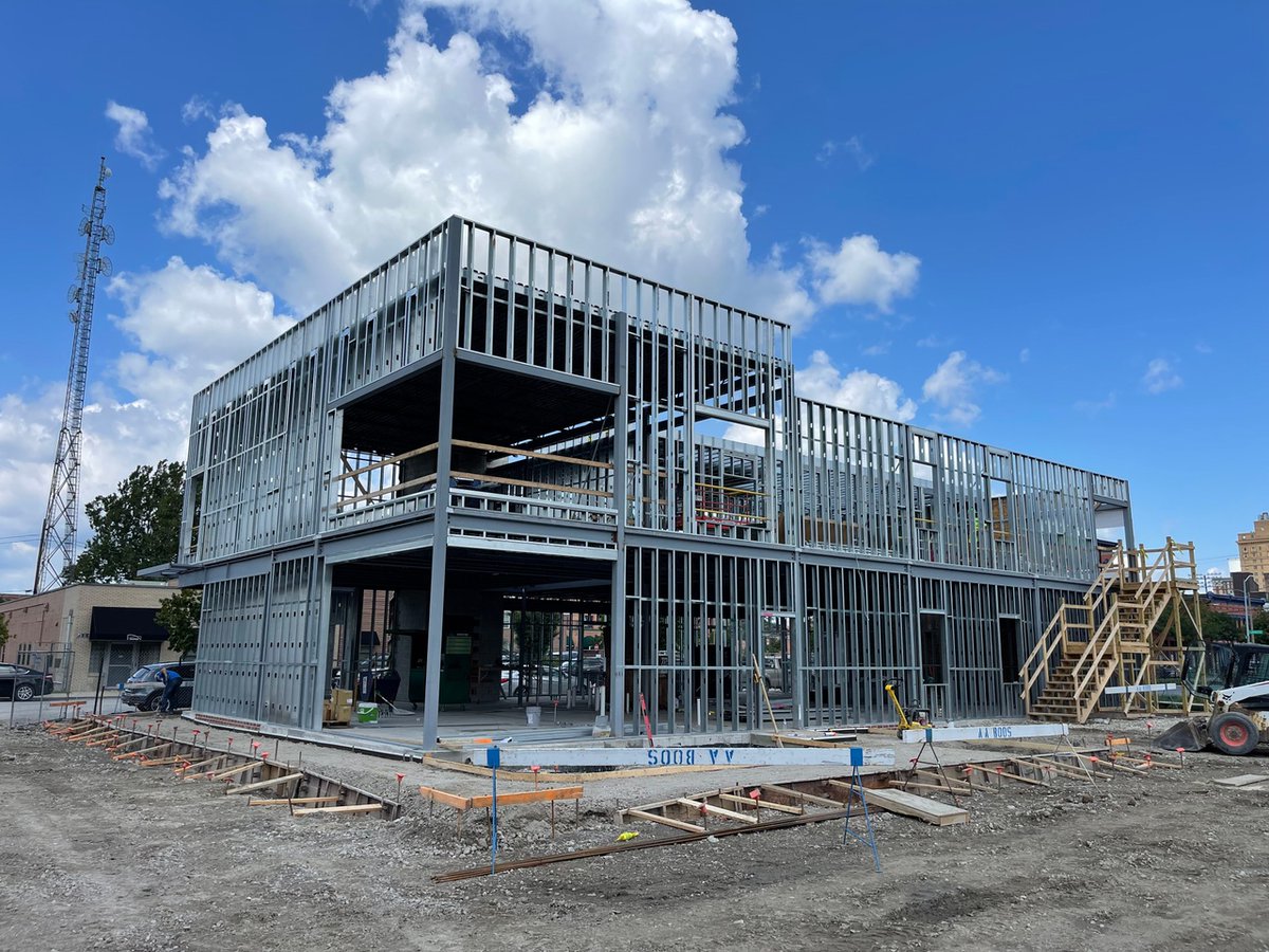 OCP_Contractors's tweet photo. Toledo Federation of Teachers
Toledo, OH
OCP Scope of Work: Metal studs, drywall, Insulation, OSB, sheathing, Plywood roof sheathing, Tyvek
#OCPContractors #DefiningTheSkyline https://t.co/4OeMIAuGBY