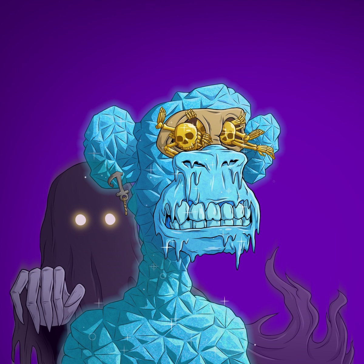 Spaces alert! 
Want to win a MUTANT like this one? 

1. Follow @BadApePirates, <a href="/BoredApePixelCl/">Bored Ape Pixel Club - V3 MINT IS LIVE!</a>, &amp; <a href="/Mutantapewife/">MAW | Mutant Ape Wives</a>
2. Like, RT, tag friends
3. Set a reminder for this SPACE (we're on about 2 hrs in): x.com/i/spaces/1MYxN…

#NFTGiveaways #NFts #NFTCommunity #ETH #MutantsAreComing