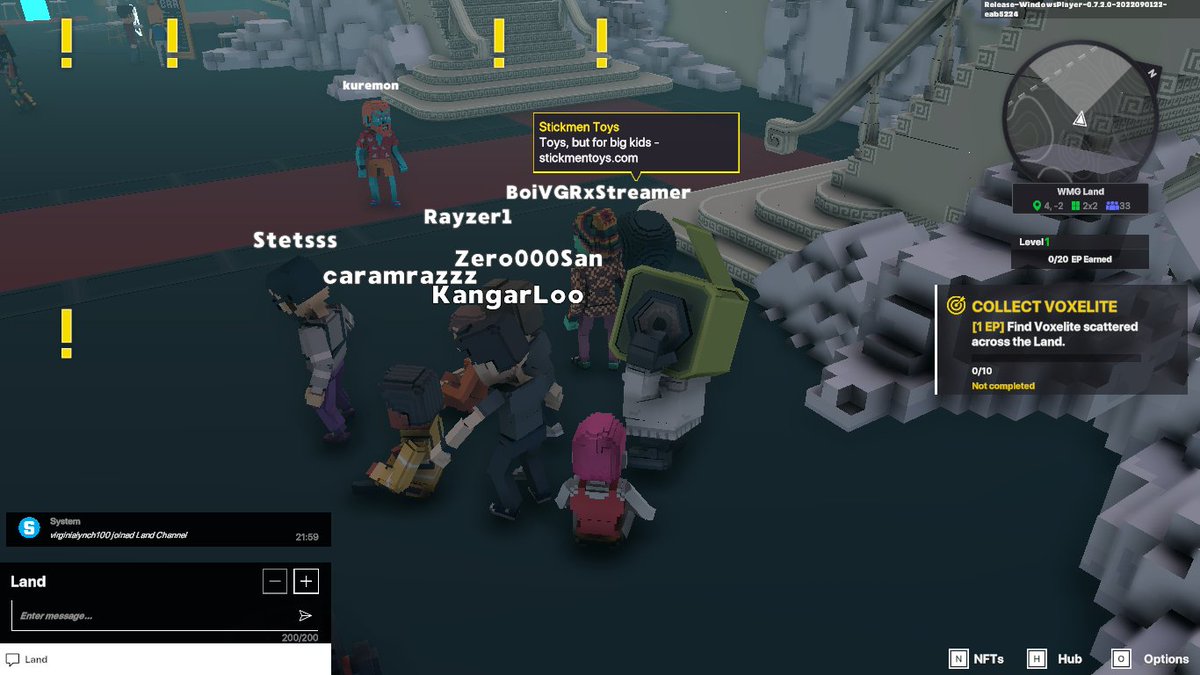 Virgini02063391's tweet photo. @TheSandboxGame @warnermusic I just participated in the #SandboxAlphaS3Giveaway for a chance to win 500 SAND! Found Spinnin Record’s Rog3r, check out my screenshot below!
👇

#SandboxAlphaS3Giveaway #TheSandboxGame #AlphaSeason3 https://t.co/TwJZdwq7mC