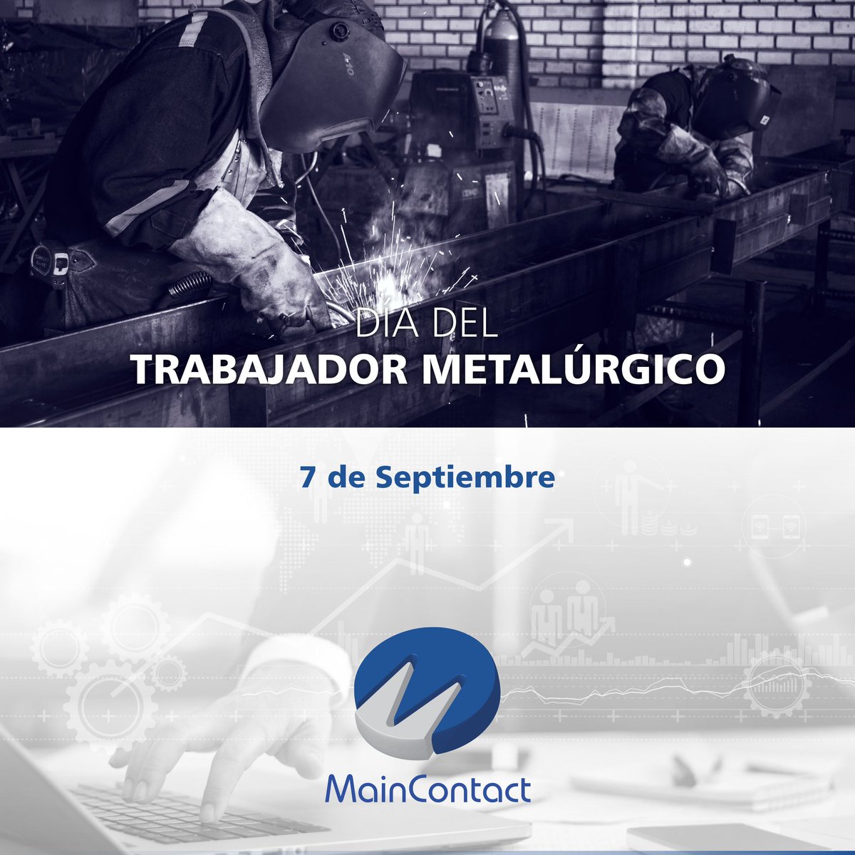 MainContact1's tweet photo. Muy feliz día a todos quienes forman parte de esta maravillosa industria #metalurgia #diadelmetalurgico #industriametalurgica #trabajadormetalurgico https://t.co/Wc769pHSJz