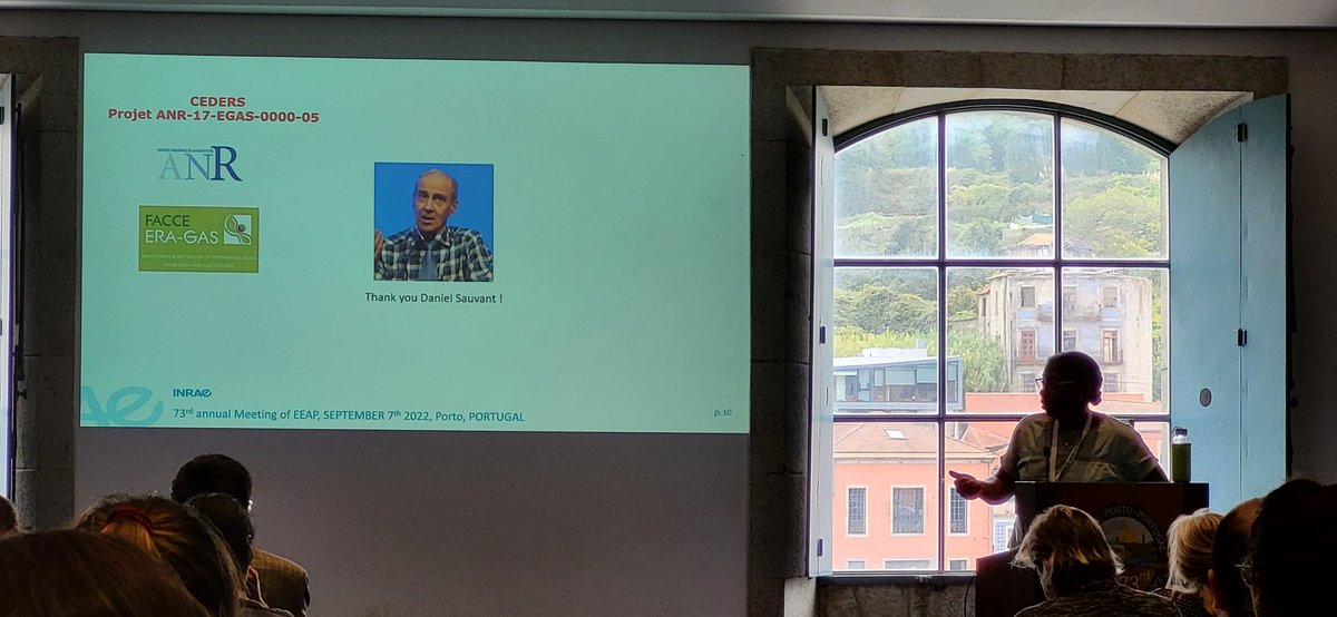 A very interesting talk by Maguy Eugène on nutritional strategies to mitigate CH4 emissions! <a href="/INRAE_DPT_PHASE/">INRAE PHASE</a> <a href="/UMR_Herbivores/">UMR Herbivores</a> 
Dedicated to Daniel Sauvant <a href="/AssoZootechnie/">AFZ</a> <a href="/eaap2023Lyon/">Lyon EAAP</a>