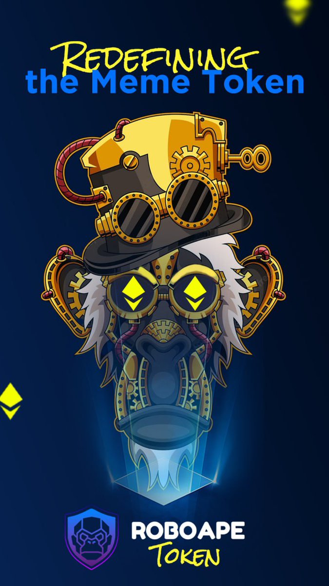 ROBOAPE_TOKEN's tweet image. ROBOAPE 🦍

🚀 The price has rocketed since #launch and we are flying through the sky! 🚀

Here is your future of finance! 💰
app.uniswap.org/#/swap?outputC…