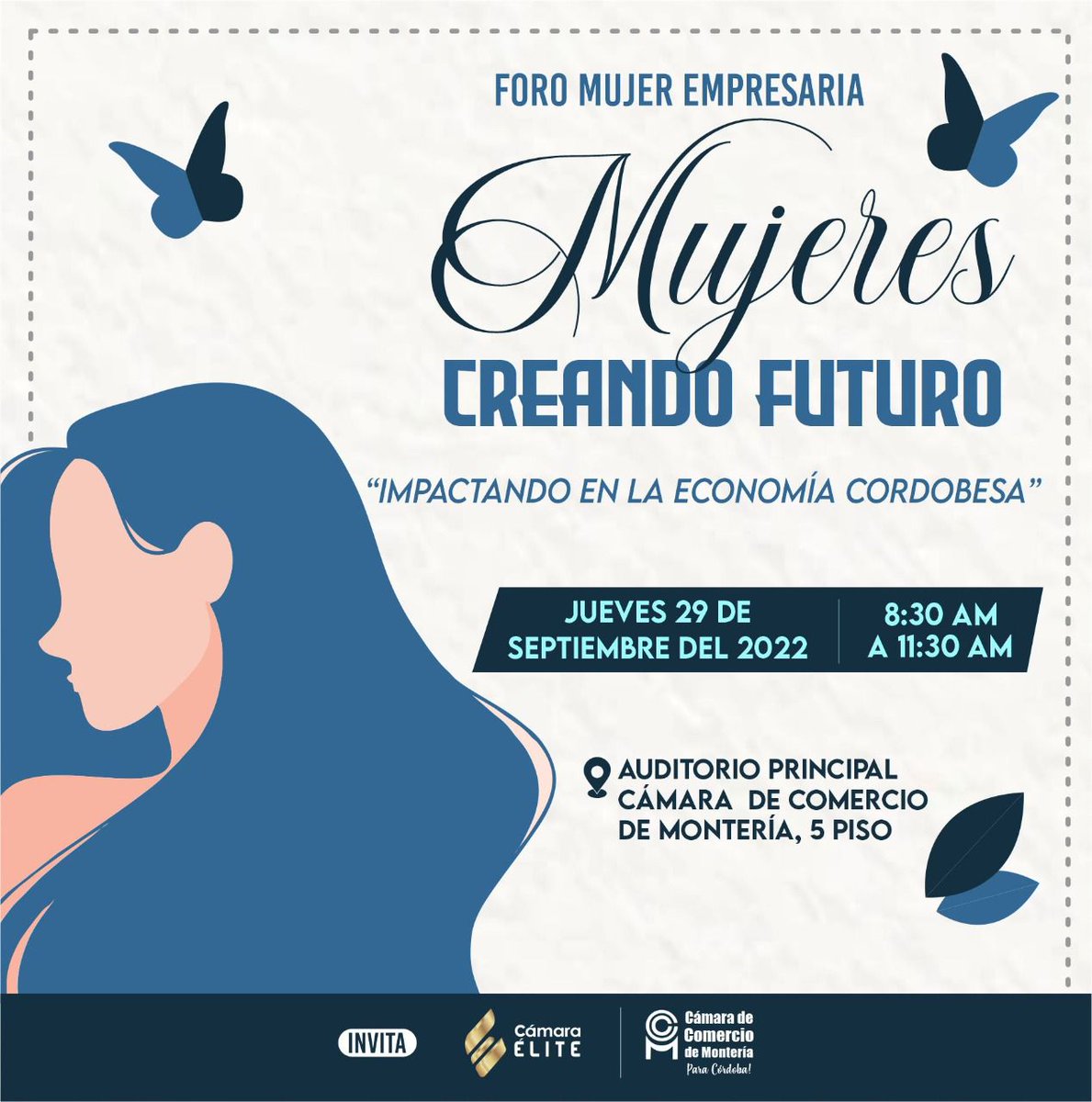 ccmonteria's tweet photo. DIA: JUEVES 29 DE SEPTIEMBRE
HORARIO: 8:30AM – 11:30AM
LUGAR: CÁMARA DE COMERCIO DE MONTERÍA/ AUDITORIO QUINTO PISO

LINK DE INSCRIPCIÓN:
https://t.co/PDG4SgD4zB

💅¡¡¡NO TE LO PIERDAS!!!💅 https://t.co/pD5Tt6Y1IZ