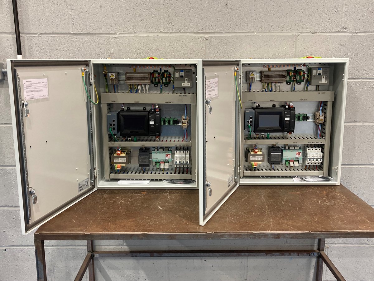 Another couple of riser panels ready to go to 280 Bishopsgate! #Delta #BMS