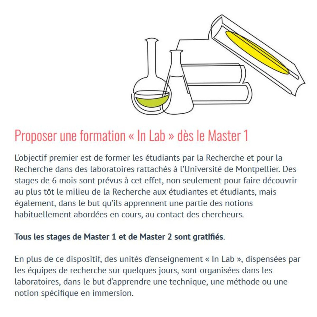 umontpellier's tweet photo. #IDILprogram🧑‍🔬Lancement officiel du @IDILProgram. Un programme de #Master international sur 2 ans pour familiariser les étudiants au monde de la #Recherche en collaboration avec les laboratoires de recherche de l’@umontpellier 
#PIA #France2030
➕d'infos : https://t.co/S2Mqk7PtZp https://t.co/V5HLbgCjeE