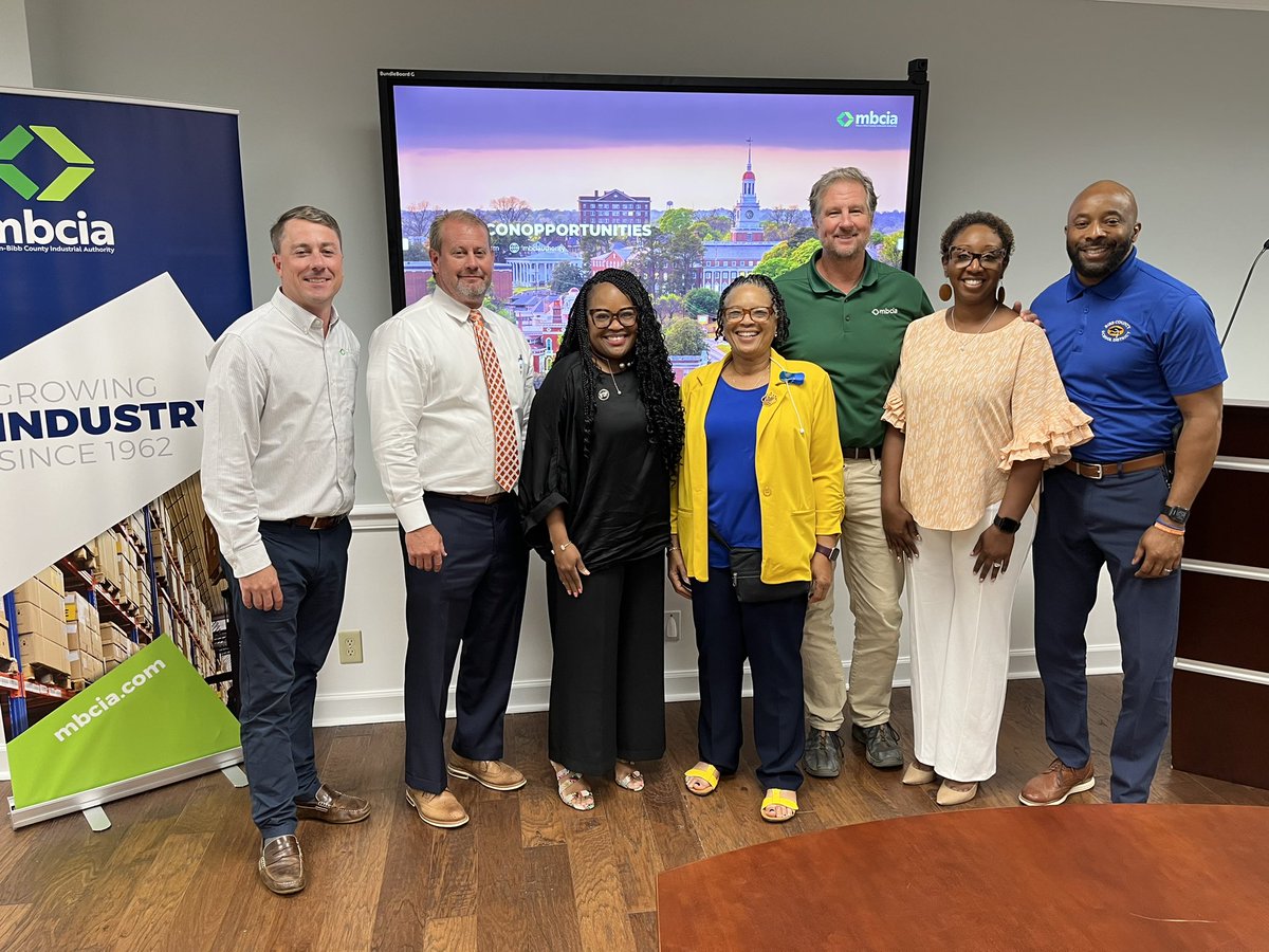 Dan A. Sims (@dan_a_sims) on Twitter photo Wow I learned SO MUCH about industry in Macon! Opportunities are HUGE for our students, and I’m ready to open the floodgates! Thank you <a href="/MBCIAuthority/">MBCIA</a> for opening my eyes and your commitment to working with us! The future is bright!!!! #Built4Bibb <a href="/BibbSchools/">Bibb County Schools</a> <a href="/DRWASH1908/">Cassandra Washington</a> Wow I learned SO MUCH about industry in Macon! Opportunities are HUGE for our students, and I’m ready to open the floodgates! Thank you <a href="/MBCIAuthority/">MBCIA</a> for opening my eyes and your commitment to working with us! The future is bright!!!! #Built4Bibb <a href="/BibbSchools/">Bibb County Schools</a> <a href="/DRWASH1908/">Cassandra Washington</a>