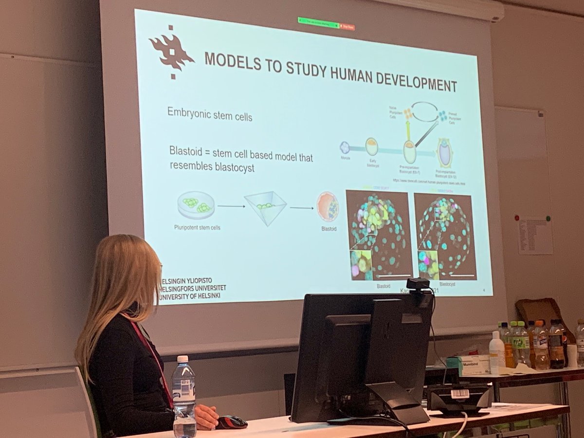 Functional Embryo Genomics lab (@funcembryomics) on Twitter photo Hurrah! <a href="/funcembryomics/">Functional Embryo Genomics lab</a> has officially started as a part of <a href="/STEMMProgram/">STEMM Research Program</a> as <a href="/sonjanyk/">Sonja Nykänen</a> gave a presentation at STEMM seminar series today. Well done Sonja and thanks to everyone who listened to her talk & gave feedback! #proudPI Hurrah! <a href="/funcembryomics/">Functional Embryo Genomics lab</a> has officially started as a part of <a href="/STEMMProgram/">STEMM Research Program</a> as <a href="/sonjanyk/">Sonja Nykänen</a> gave a presentation at STEMM seminar series today. Well done Sonja and thanks to everyone who listened to her talk & gave feedback! #proudPI