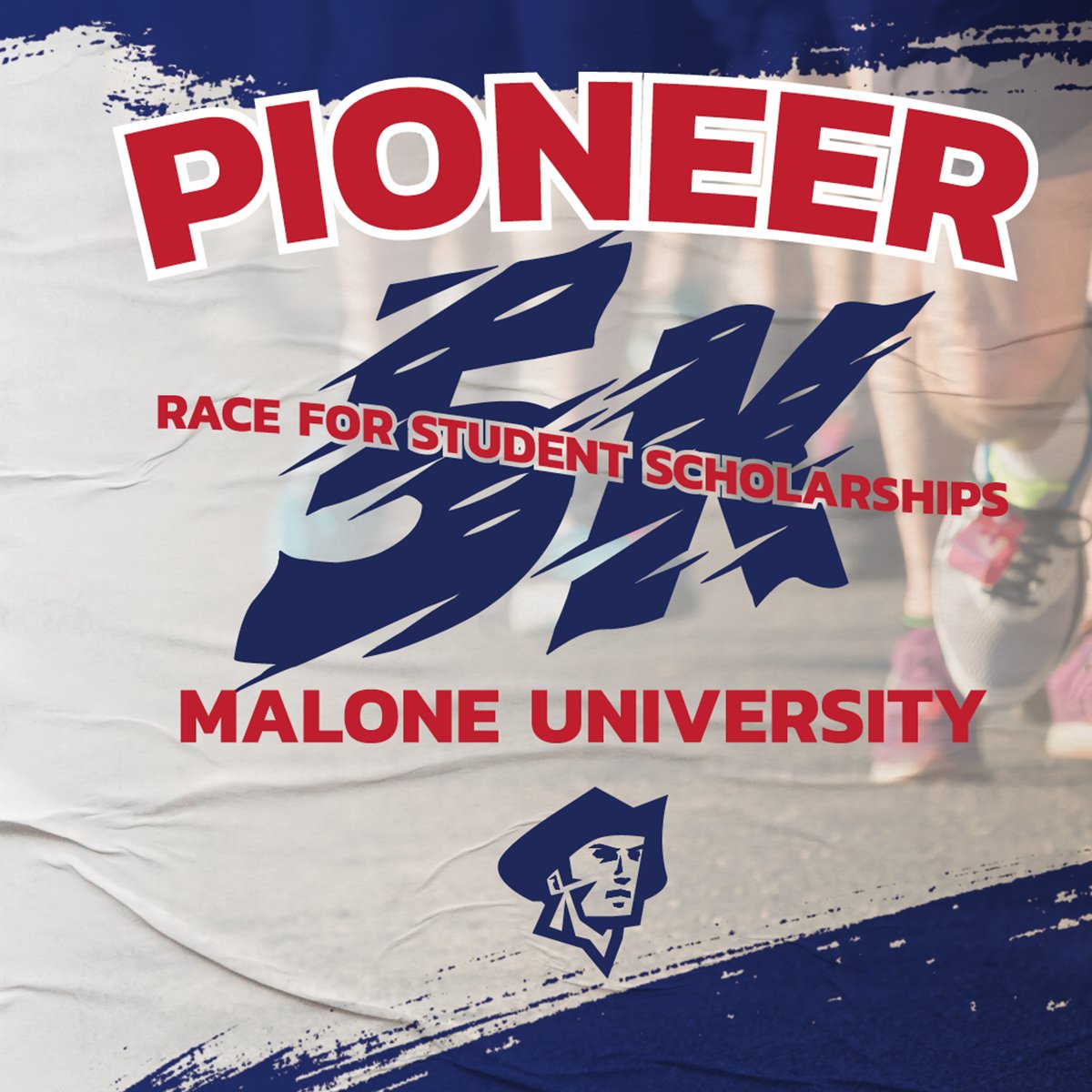 MaloneU's tweet photo. Can’t make it to campus for the Pioneer 5K on September 24th? Rather donate than run? 

You can choose the virtual option or make a gift and help us reach our goal of $150,000 for scholarships this fall!

Learn more and register or donate at https://t.co/xiwaQeVGDa https://t.co/lGQIaPp4Ma