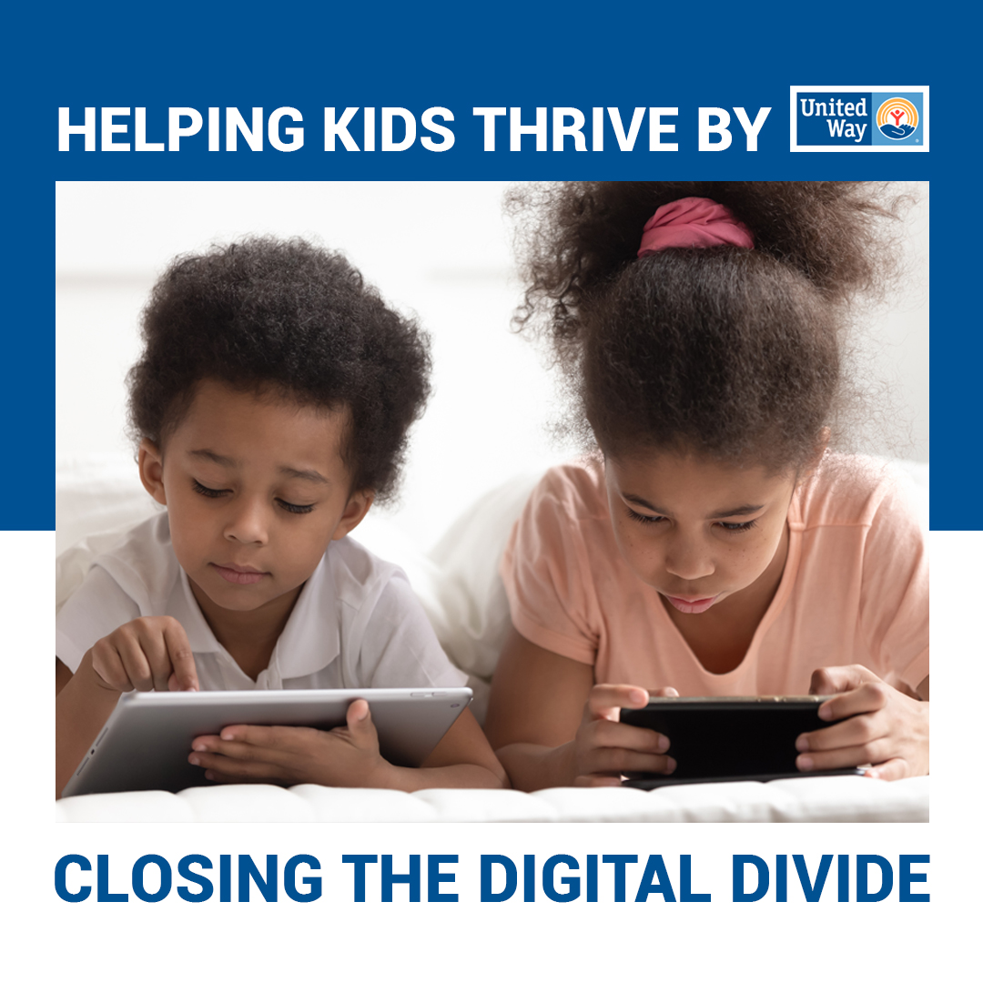 Having access to the internet and a device at home can make all the difference for students growing up in a digital world. Let’s help all kids thrive by closing the digital divide. 💻 📱 Learn what we’re doing. 

unitedwaychampaign.org/blog/why-closi…

#LiveUnited