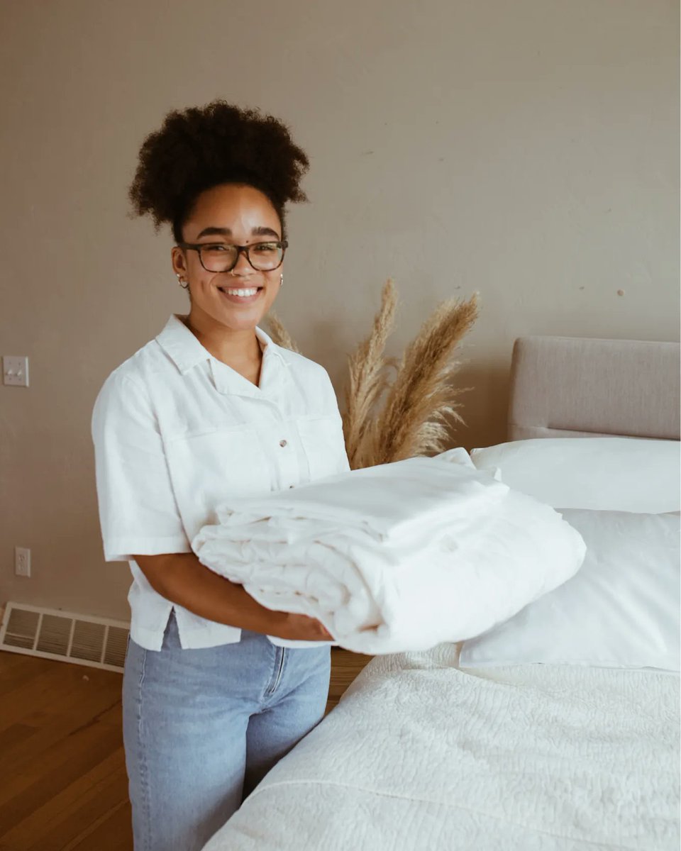 NolahMattress's tweet photo. Sheets and sheets and sheets.
Who doesn’t LOVE a new pair of sheets?!
Especially if they’re BAMBOO!!⚡️
#sleepinpeace #sleepwell #restfullsleep #mattressgoodness #ilovemymattress #sleepgood #sleeptight #newsheets https://t.co/2vAXlbEL7X