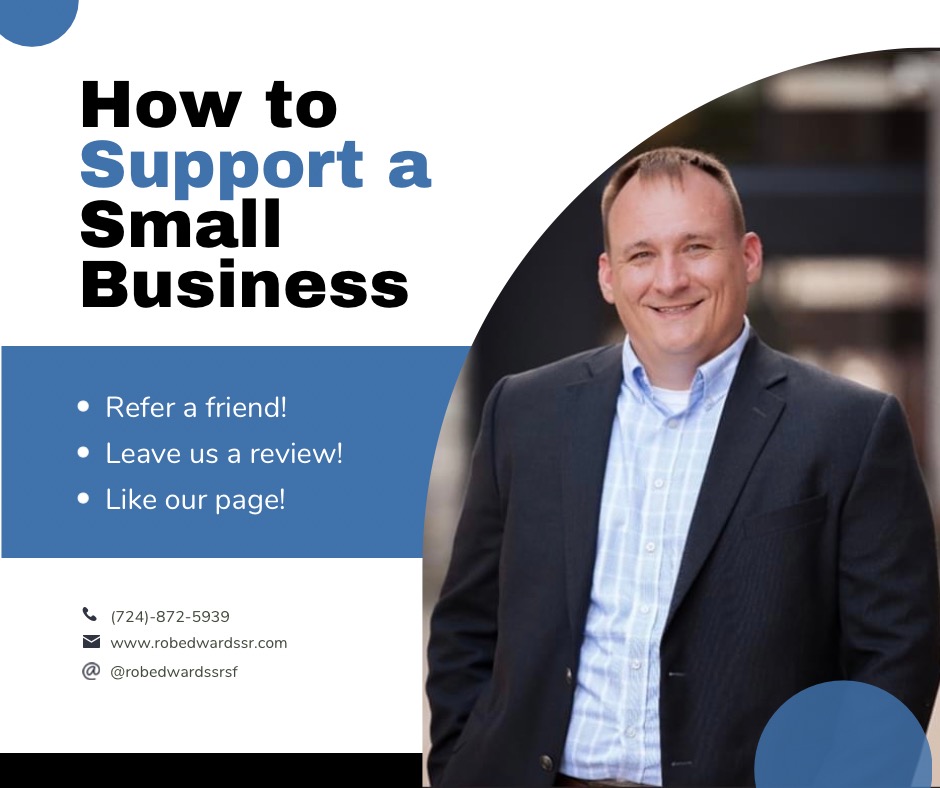 robedwardssrsf's tweet image. There are many ways you can support us and other small businesses. If you have had a good experience with our agency, be sure to leave us a review and tell your friends about your experience! #SupportSmallBusinesses