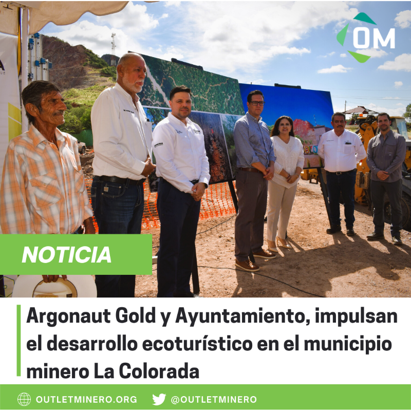 Outletminero's tweet photo. Para impulsar el desarrollo ecoturístico en el municipio minero #LaColorada las empresas @Argonaut_Gold, #Construplan y #Solemsa, impulsan un Plan Maestro de Desarrollo Turístico de la mano del H. Ayuntamiento de La Colorada y el @gobiernosonora.

@marcos_platt @LeonardoTaylorP