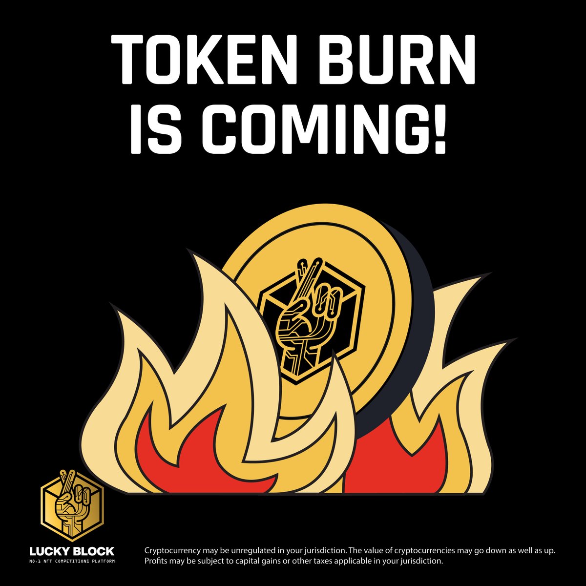 _luckyblock's tweet photo. 🔥 $LBLOCK #tokenburn is coming! 🔥

Starting September 30th 2022, #LuckyBlock will implement monthly 1% token burn of the LBLOCK supply in order to support LBLOCK price 😎

Don't miss it, grab some $LBLOCK before at https://t.co/NCzeQkbC90 🤞 https://t.co/fjBVJfM2zf