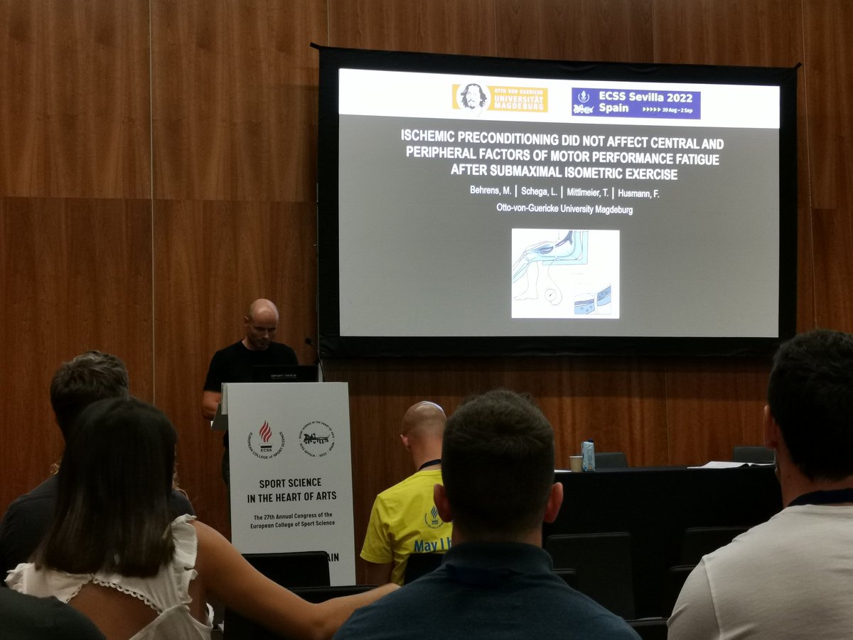 RBielitzki's tweet image. Great presentation by my colleague @Martin__Behrens about ischemic preconditioning and its effect on motor performance fatigue (frontiersin.org/articles/10.33…) at #ECSS2022 in #seville
@E_C_S_S @FrontPhysiol