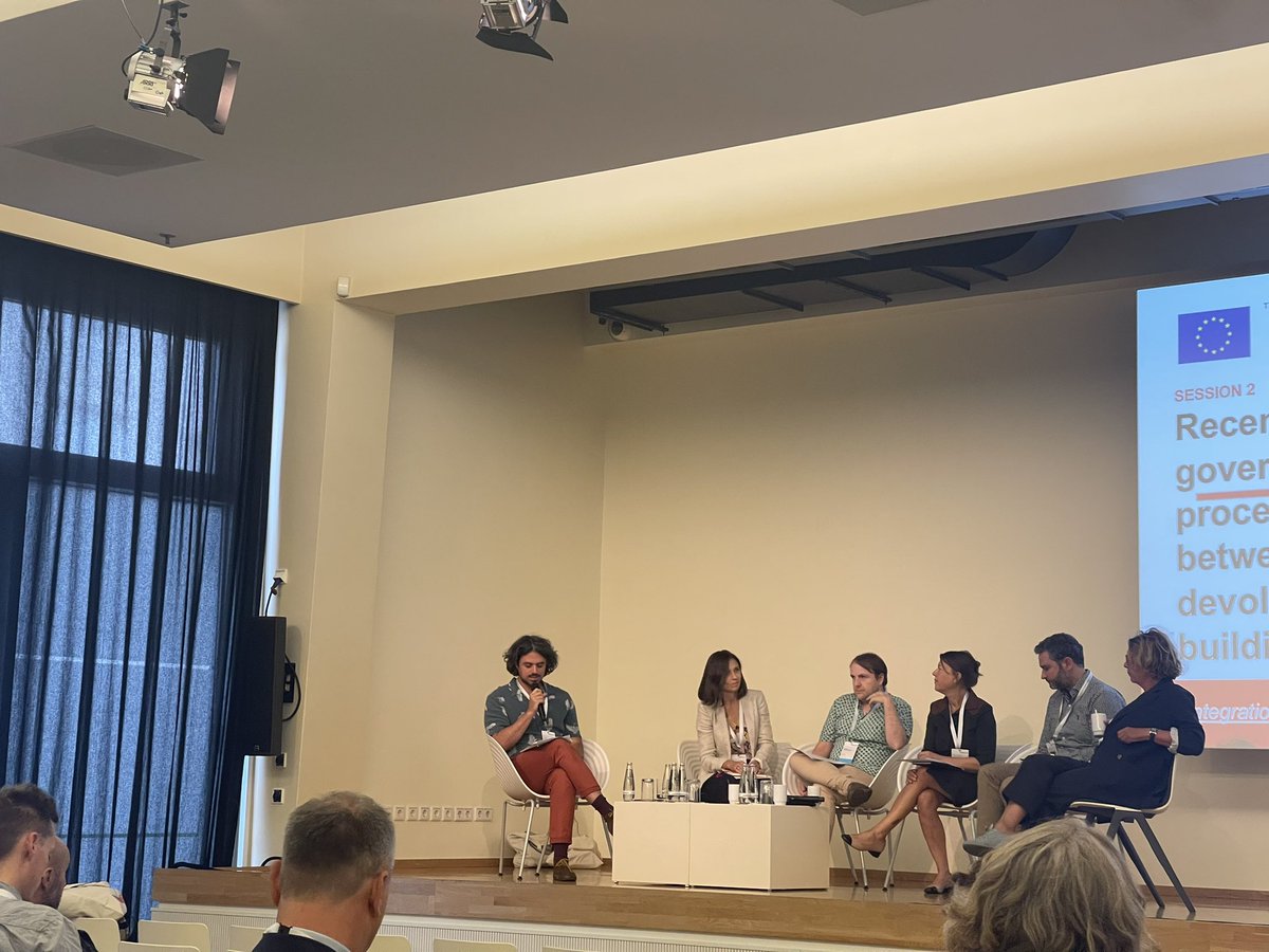 H2020_sprINg's tweet image. Live from the #session2 at the @IMCB22! This workshop focuses on recent evolutions in the governance of integration processes #IMCB22