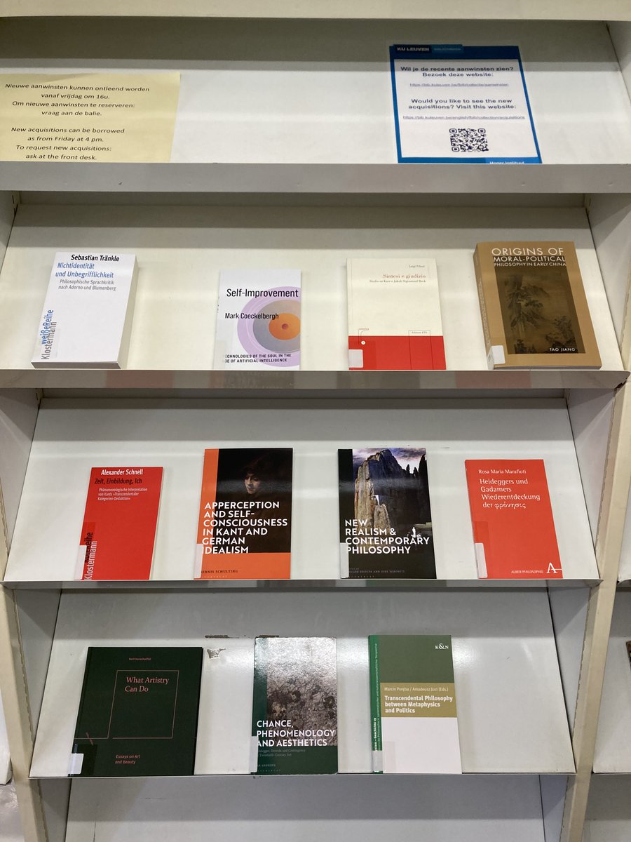 jabgreig's tweet image. Back again with the #leuvenPhilosophy #newLibraryBooks series!

This week we have a number of juicies, b/w Christian political phil., Stoics/Epicureans at it again, and various modern phil. accruements.
