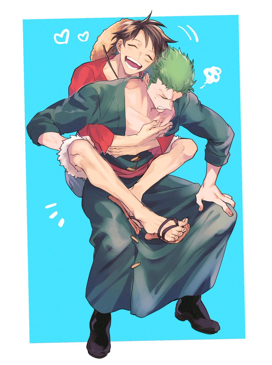 原点です
 #フォローしなくていいから俺のルゾロを見てくれ 