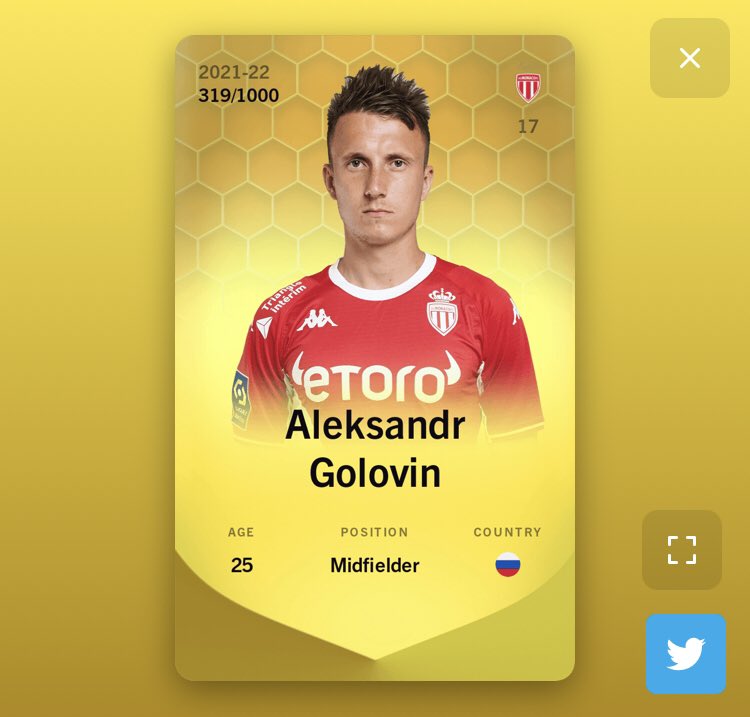 Monaco76_Yt's tweet photo. ⚠️je viens de refaire le tweet suite à une erreur 🚨
Ayant conscience que certains n’ont rien gagné, avec mon palier je viens d’acheter Golovin que je fais gagner #sorare 
Conditions :
-Retweet &amp; Follow
-Aucun gain 🟨🟥 sur la GW
TAS : 48 h ! 
Bonne chance à tous 🤞🏼 https://t.co/tteparTo2t