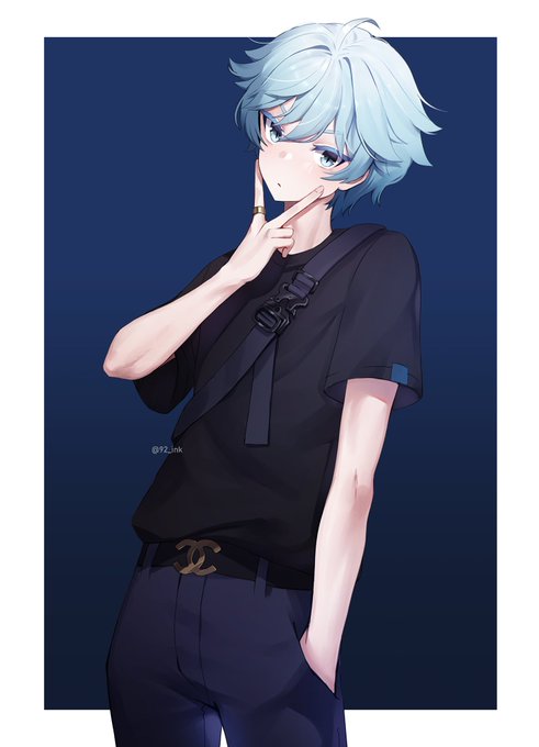 少し修正してみました~
遅くなったけど誕生日おめでとう❄️
#重雲生誕祭2022 #原神 #Chongyun 