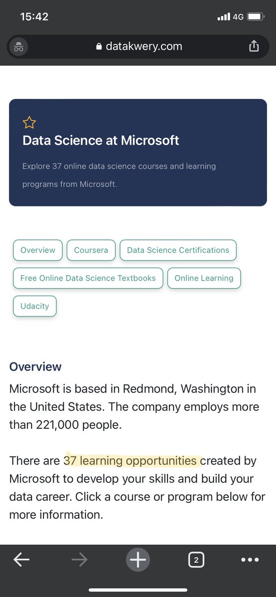 DataKwery's tweet photo. The only thing cooler than a company creating great things, is a company also teaching the world for FREE 🙌

@Microsoft hosts courses &amp; partners with orgs like @coursera to bring you these 37 gems…

🔗 https://t.co/FiyAIDeI4j https://t.co/m0fTRn0HUG