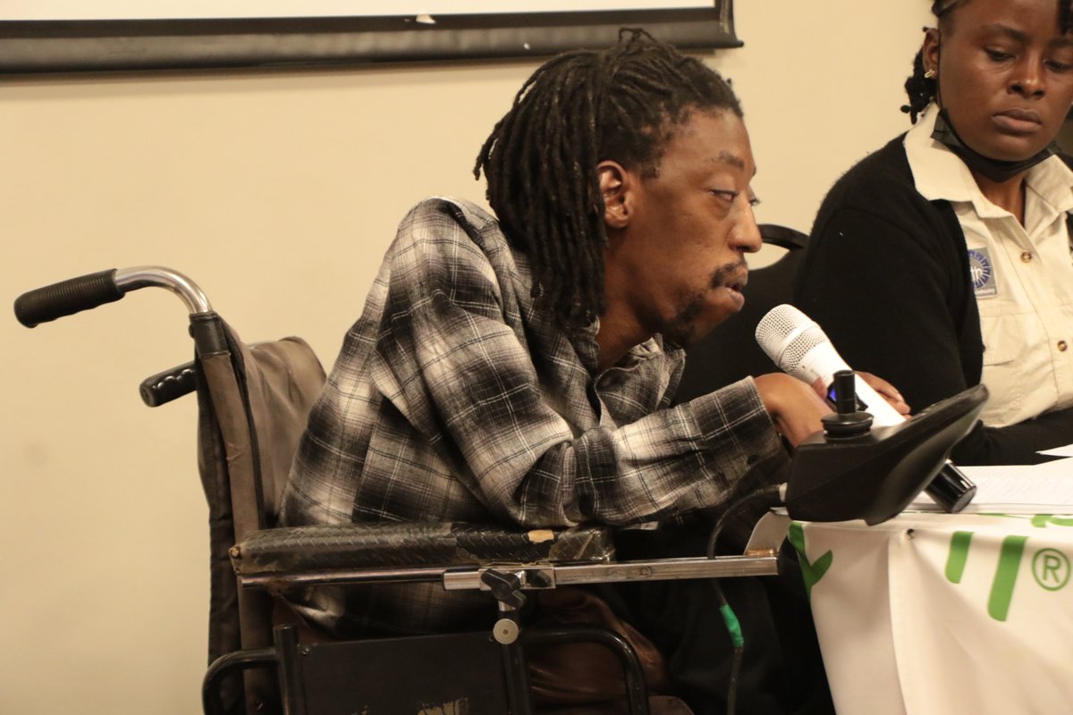zccinzim's tweet photo. #ActionforJustice Mr Nare calls for a legislative framework that addresses the plight of people leaving with disabilities.#ZAMI2022 @ZELA_Infor @ZIMCODD1 @NCAinSA https://t.co/OK8EL0SgX6