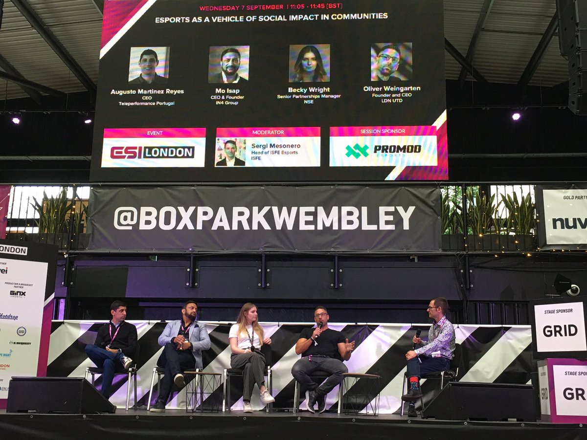 IIDEAssociation's tweet photo. Si conclude oggi la nostra esperienza al fianco di #ISFE Esports a #ESILondon, l'evento dedicato al business del gaming competitivo organizzato da @esportsinsider.
Torniamo carichi per rimetterci al lavoro sulla prossima edizione di @Round a Torino il 25-26 ottobre.
Stay tuned! https://t.co/lmTzvJ73qu