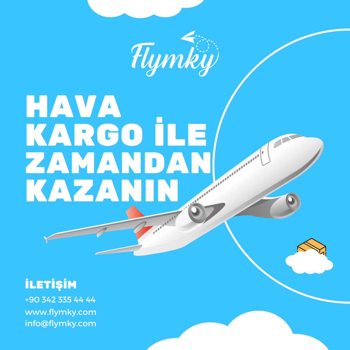 Hava kargo ile zamandan kazanın🌍✈️
#flymky #havakargo #iata