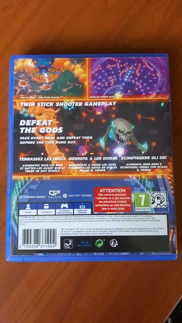 join_indie_io's tweet photo. Hot off the presses 📣

#Godstrike from the wonderful minds of @OP_Team_ is getting the disc treatment!

Face off against ruthless bosses in this game, where time is your health and currency.

Pre orders open tomorrow at 5pm CEST https://t.co/hOByDjg3Ks