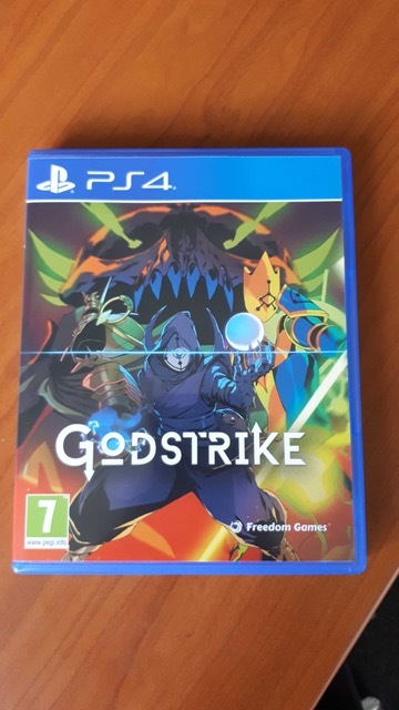 join_indie_io's tweet photo. Hot off the presses 📣

#Godstrike from the wonderful minds of @OP_Team_ is getting the disc treatment!

Face off against ruthless bosses in this game, where time is your health and currency.

Pre orders open tomorrow at 5pm CEST https://t.co/hOByDjg3Ks