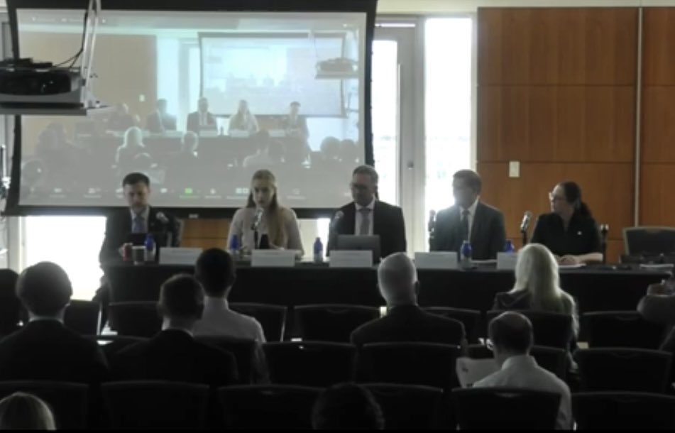 The recording link to the <a href="/AeroPolicy/">Center for Space Policy and Strategy</a> <a href="/Space_Policy/">SpacePolicyInstitute</a> event on the destructive direct-ascent ASAT testing moratorium is live!! If you listen closely you can hear me faint when Chirag Parikh says nice things about my Normentum paper. youtu.be/sF72YONsQp0