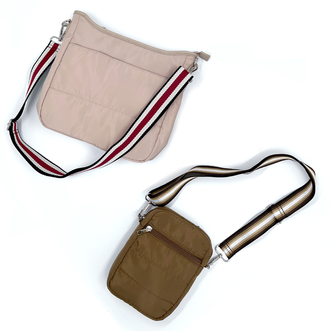 Fall in on the way... Get ready with our Ivy and Oakley Puffer Nylon Bags!🍁 20% NOW!