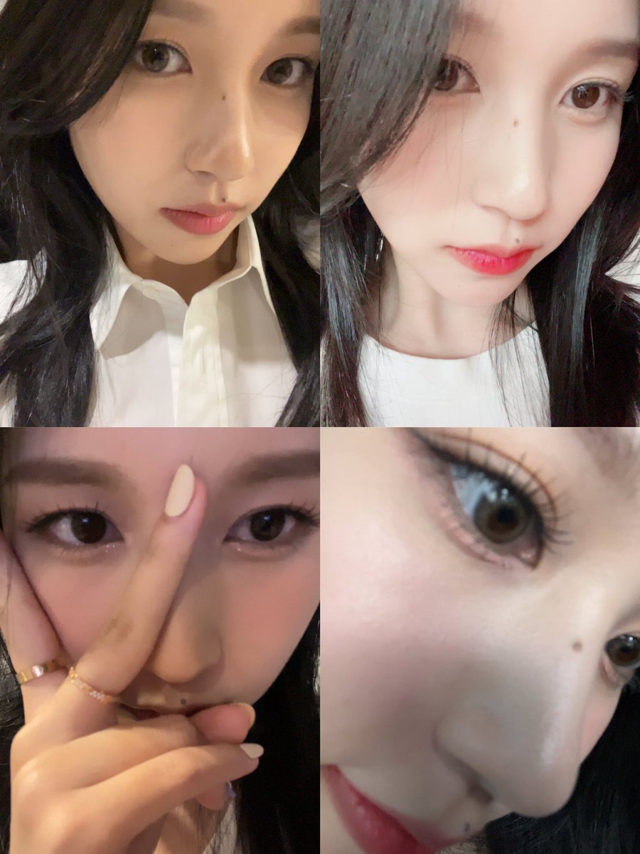 mina's recent bubble selcas are getting closer & closer and we're all for it