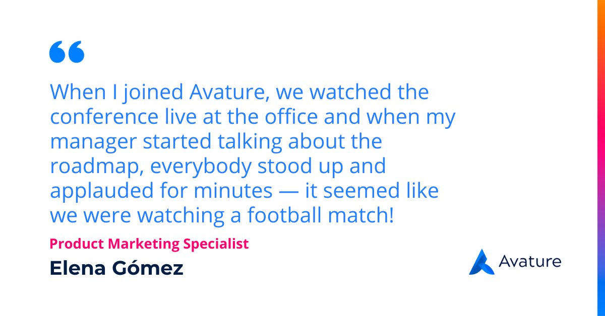 LifeAtAvature's tweet photo. Sneak peak at Avaturians' insight on previous #AvatureUpfront events and their expectations for the next one! They agree that the collaborative spirit, innovative technology, and possibility to build strong relations are among the best traits of our conferences.

Wish them luck🥰 https://t.co/mjlgyTx0UC