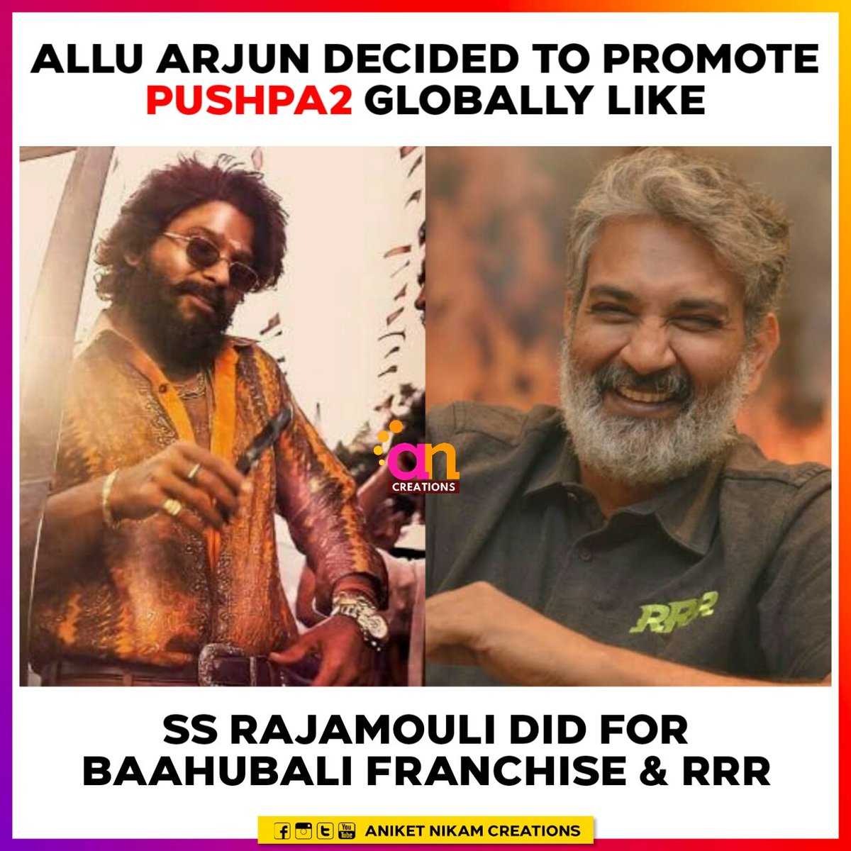 Sources close to Allu Arjun said that he will be using international media
Pushpa2 Salary Details: youtu.be/XWvt8bNJajM 😊

#alluarjun #alluarjunfans #iconstaralluarjun #rashmikamandanna #sukumar #vijay #vijaysetupathi #samantha #samanthafans #fahadhfaasil #anc