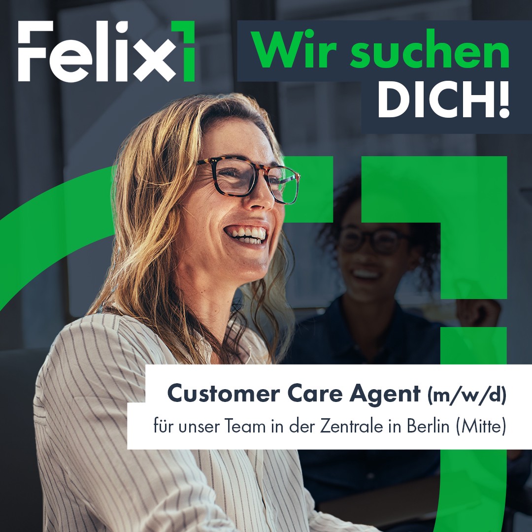felix1_de's tweet image. Für unser Team suchen wir einen Customer Care Agent! #felix1 #felix1karriere #karriere

👉 Mehr erfahren und bewerben: felix1.de/stellenanzeige…nnische-mitarbeiter-m-w-d-im-kundenservice-in-berlin-mitte/?utm_source=twitter&amp;amp;utm_medium=social&amp;amp;utm_campaign=karriere&amp;amp;utm_content=felix1