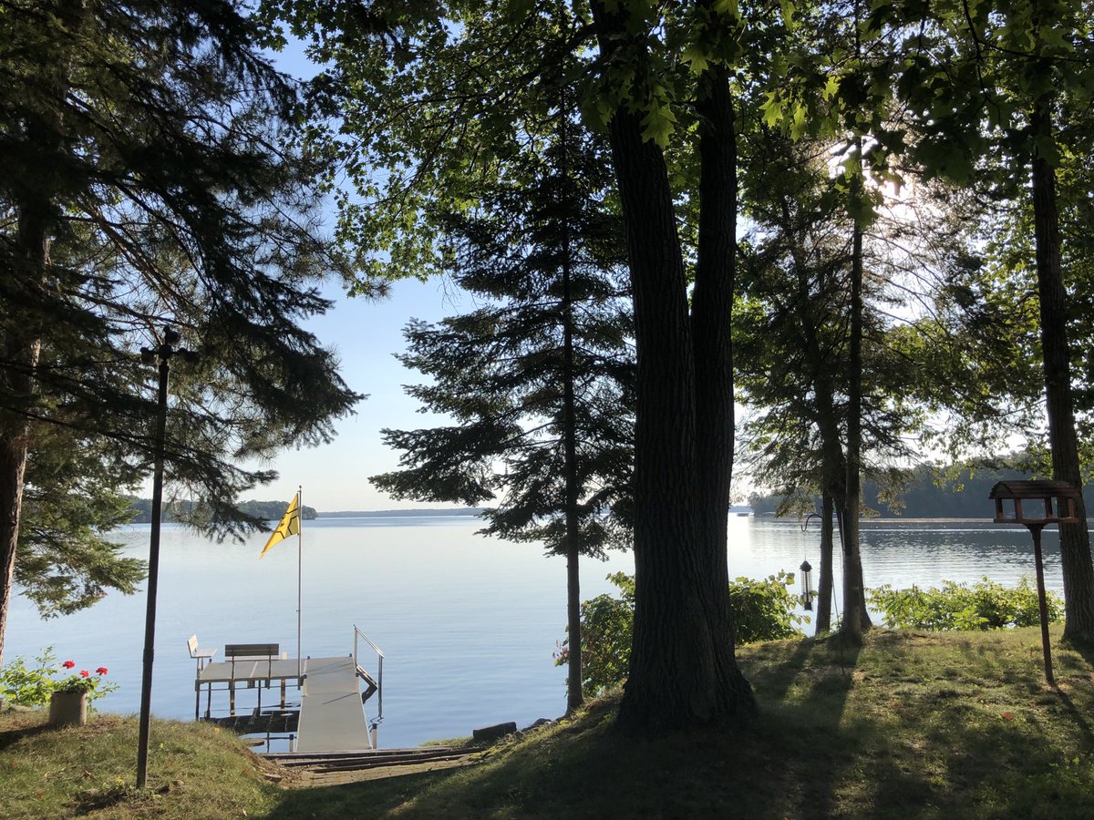 Another beautiful day at Woman Lake☀️😎