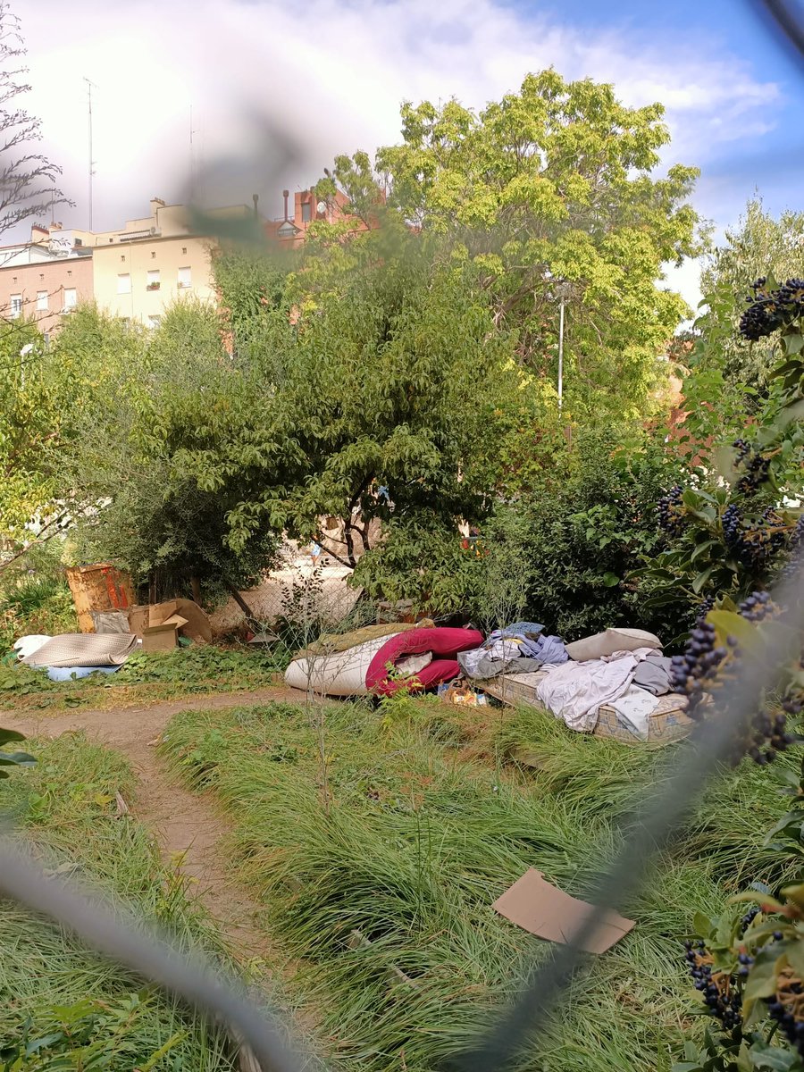 penelopePNME's tweet photo. Volvemos al cole y el parque colindante (Parque del Casino de la Reina) está abandonado, destrozado y lleno de basura. Solicitamos al Ayuntamiento que haga su trabajo y pueda estar en condiciones para que los niños puedan jugar en él. 
@AlmeidaPP_ @begonavillacis @Lineamadrid https://t.co/DW8cHXgdXH