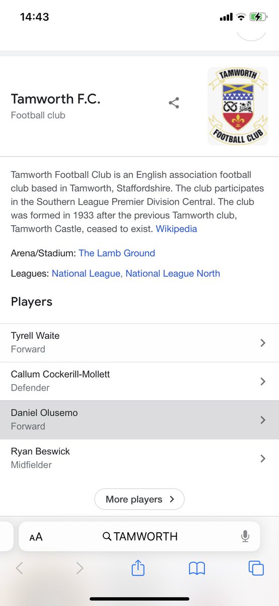 jonzenone's tweet photo. For those asking about sheggz as a footballer 

Present Club : Tamworth Fc 
#BBNaija
#SheggzFc https://t.co/hsg4ji7n8t