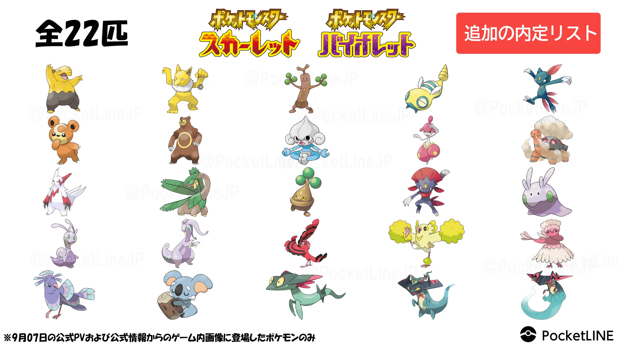 ポケットライン最新情報@ポケモンZA/スカーレット・バイオレット