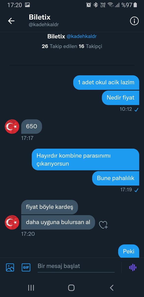 Abdullahclbslr's tweet photo. @erdemmuzunn Hadi bakalım bugün 7.karaborsacı devam yatacak yerleri yok
#biletdevir #bilet #kombinedevir #kombine #biletdevret #FenerbahceDinamokiev #fenerbahcebilet #fenerbahcebiletdevir @erdemmuzunn https://t.co/zI9GSuixBZ