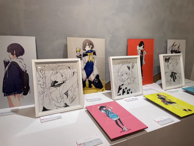 popmanさんの個展行ってきました!ちかじゅんもあむさんもヤシマ君もお疲れ様です。また遊ぼう! 