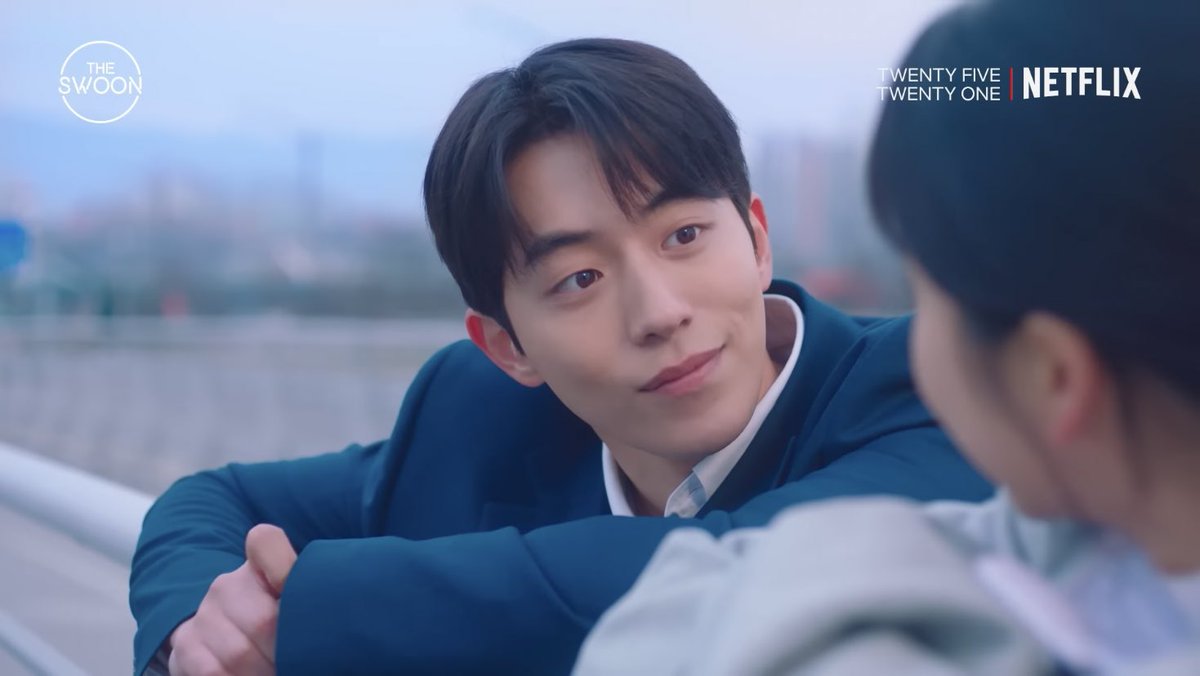 Her10000Kdramas's tweet photo. “you once told me that i lead you to good places. you lead this world that we live in to a much better place. that’s who you are. so, don’t hurt too much.” - ep 15, na hee-do 

#TwentyFiveTwentyOne #TwentyFiveTwentyOneEp15 #Kdrama #kdramatwt #KimTaeRi #NamJooHyuk https://t.co/TfhUQJTnLf