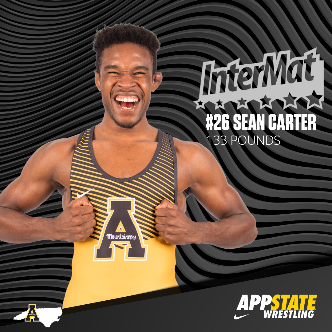 𝐏𝐫𝐞𝐬𝐞𝐚𝐬𝐨𝐧 𝐑𝐚𝐧𝐤𝐢𝐧𝐠𝐬

#26 Sean Carter | 133 pounds

#ReAchTheSummit <a href="/InterMat/">InterMat</a>