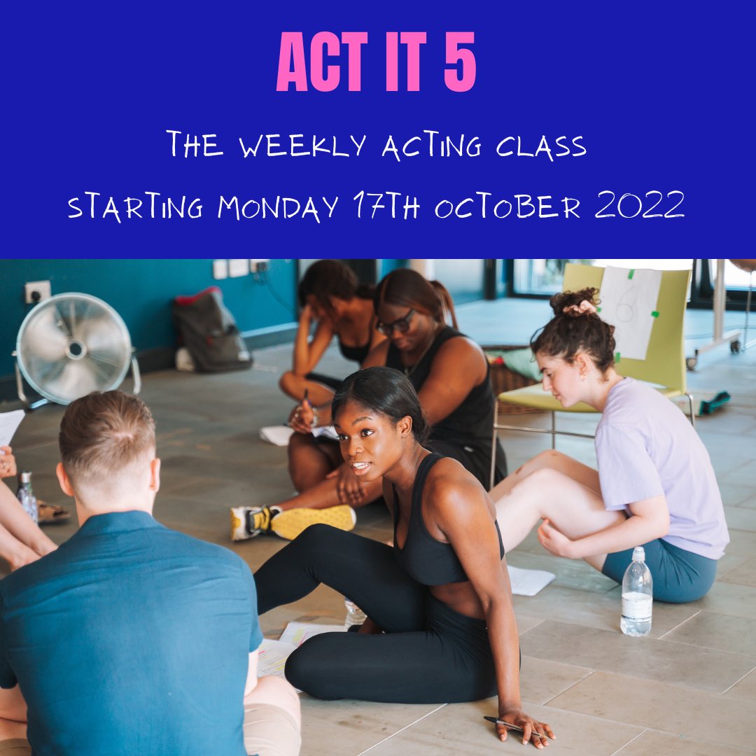 Two brilliant courses for you next month.
With discounts for October due to COI.
Perfect options of Musical Theatre and Acting. 
Full deets here! 
w1workshops.com/the-workshops