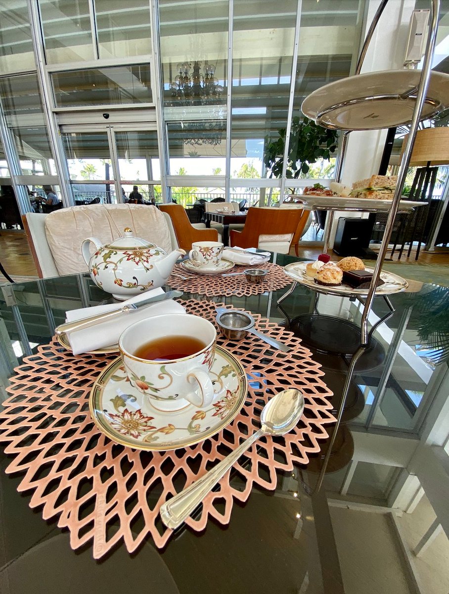 KahalaResort's tweet photo. Share a spot of tea with someone you love. Due to popular demand, we have now added Thursday so you can enjoy tea Thursday - Saturday at The Veranda!  Reserve your table by visiting https://t.co/EjA9k7barT or calling 808-739-8760. https://t.co/CneB8pY7QJ