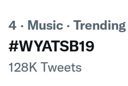 GieKenSuson's tweet photo. WYAT A'TIN?

Listen to @SB19Official #SB19's disco-pop track #WYATSB19 #WYAT https://t.co/aNKkykAVpl