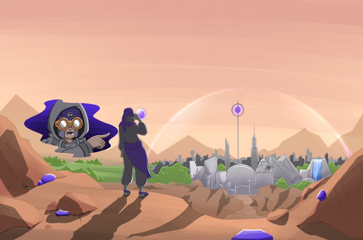 Guided by the voice of a hidden spirit, Merkle consumes the Nectar and the City of Elixir slowly begins to reveal itself 🔮🦉

The city needs Nectar, 777 citizens will hold the fuel for the city.

📜Entry for those who have read the: [ "d.........n" ]